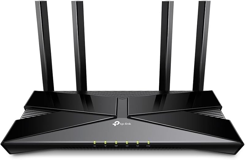 TP-Link - Archer AX3000 Pro Dual-Band Wi-Fi 6 Router - Black (Renewed)
