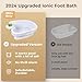 MSFOOT Upgraded Ionic Foot Bath Detox Machine – No Salt Limit, No Alarm Shutoffs | One-Touch 30-Min Auto Spa | 2 Arrays, 15 Liners & Detox Sea Salt | Home Foot Spa for Circulation & Relaxation