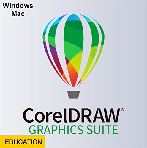 Image of CorelDRAW Graphics Suite 2023 | Lifetime | Education Edition | Graphic Design Software for Professionals | Vector Illustration, Layout, and Image Editing | PC /MAC
