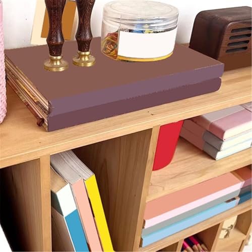 Estantería retro de madera de gran capacidad con estante de almacenamiento para hogar 5