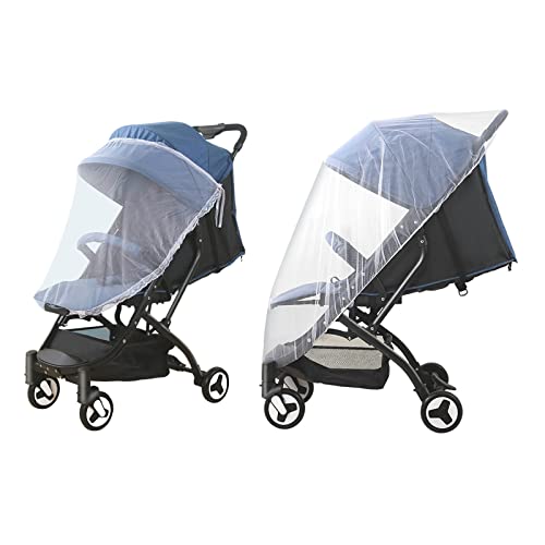 QIIIMSLSS New Improved Stroller Net Protective Net for Pushchairs and Bassinets