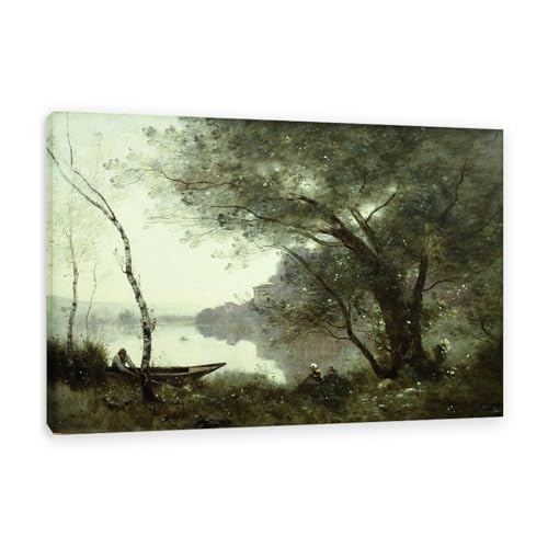 Peintures à l'huile sur toile Batelier de Mortefontaine pour bureau et maison