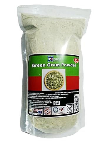 Image of Green Gram Flour /Green Moong Dal Powder (400 g)