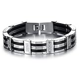 Material: Metal.Metals Type: Edelstahl.Clasp Type: Fold Over Clasp.Shape \ pattern: geometric.Fine or Fashion: Fashion.