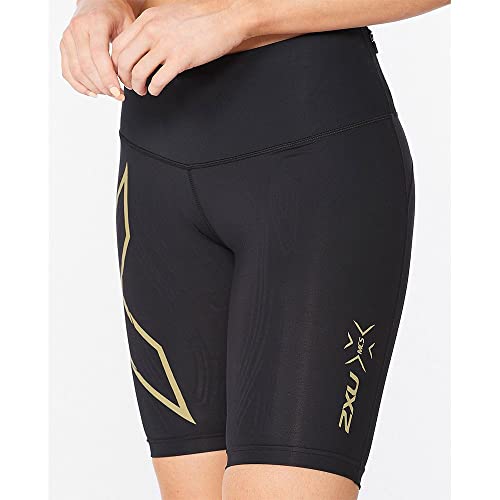 Mallas cortas de compresión 2XU Light Speed Mid-Rise de mujer 6