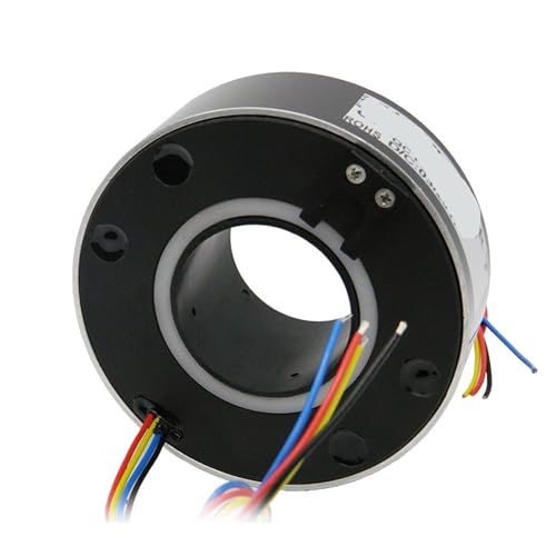 Bague collectrice à trou traversant ZHT025-4 10A pour transmission rotative