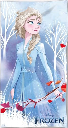 arlis Serviettes de Plage La Reine des Neige - Drap De Plage Frozen 70cm x 140cm (Drap de Plage Frozen, 70 X 140 cm)