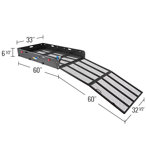 Apex Uc500-Xl Steel Basket Folding Cargo Carrier #TOP1