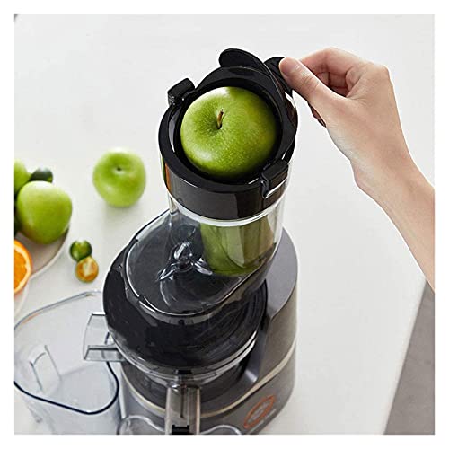 Hhwksj Vertical Slow Masticating Juicer Makes Continuous Fresh Fruit And Vegetable Juice At 50 Revolutions Per Minute Features Compact Design Automatic Pulp Ejection, 150-Watt, Silver #TOP4