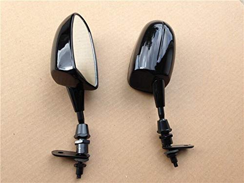 unbrand Motor Parts Accessories Lighting&Electrical by Auto&MotoStore Mini Racing Mirror for Yamaha YZF R6 YZF-R6 2006-2008 Yzfr1 R1 2002-2008 Black