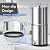 Easiestsuck High Capacity Gravity-Fed Water Filter System with 2 Purification Filters for Home Camping Travel Outdoor Activities Emergencies