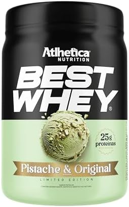 Atlhetica Nutrition Best Whey, Sabor Pistache, 450g, Suplemento P...