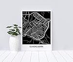 Mapa decorativo de Guadalajara: 