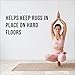 Slip-Stop Ultra Stop Low-Profile Non-Slip Rug Pad for Area Rugs and Runner Rugs, Rug Pad for Hardwood Floors 8 x 10 ft