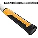 Acrux7 Brick Hammer 35 oz 12 Inch Masonry With Skid Handle - Geology Pick 2.2lb - Premium Carbon Steel, Pointed Tip, Strong Impact Resistance