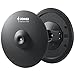 Donner Mute Cymbal for Electronic Drum Set, 13-inch Triple-Zone Crash/Ride Cymbal for Electric Drum Kit, 3 Zone E Cymbal for Digital Drum (CYB-13T)