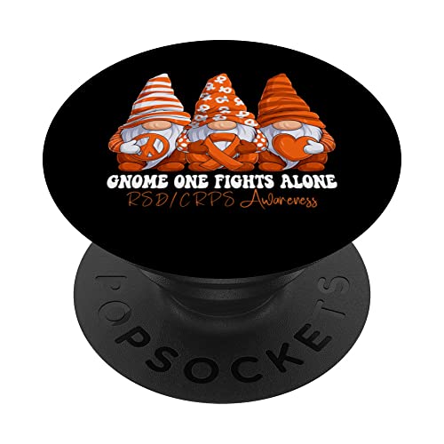 RSD CRPS Awareness Month Orange Ribbon Gnomies Support PopSockets Swappable PopGrip RSD CRPS Awareness Month Orange Ribbon Gnomies Support PopSockets Swappable PopGrip