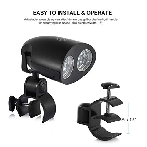 Flameer Interruptor Sensível Ao Toque BBQ Grill LED Light Kitchen Outdoor Night Light