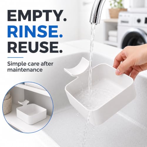 Viilich Washer Drip Pan - Front Load Washing Machine Filter Water Catch Tray, Heavy-Duty Leak-Proof Drain Tray to Prevent Floor Spills & Water Damage - Image 6