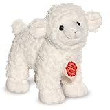 Waschbar bei 30 Grad Teddy Hermann 934349 Lamm stehend Plüsch, 20 cm