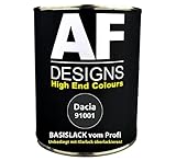 500 ml vernice auto per Dacia 91001 Negru Magic Metallic