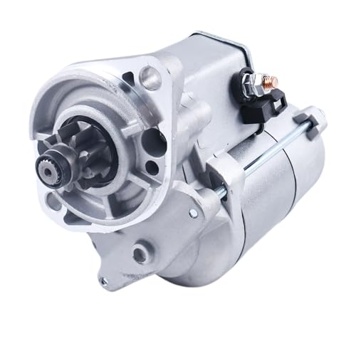 Motor de arranque 12V 9 dientes compatible con motores Kubota D1703 D1803 V2203 V2403 miniatura 4