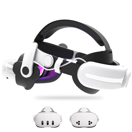 MLemonVR 12000mAh Battery Head Strap VR Accessories, Compatible with Oculus/Meta Quest 3/3s, Extended Playtime, Adjustable Comfort Design, Lightweight, Enhanced Gaming Experience(Black)