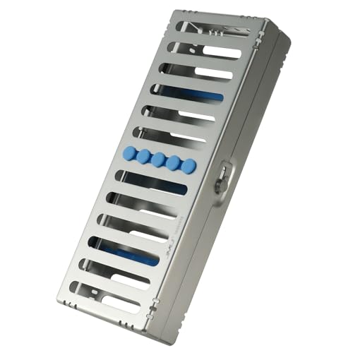 JMU Dental Sterilization Cassette for 5 Instruments, Hinge Design, Autoclave