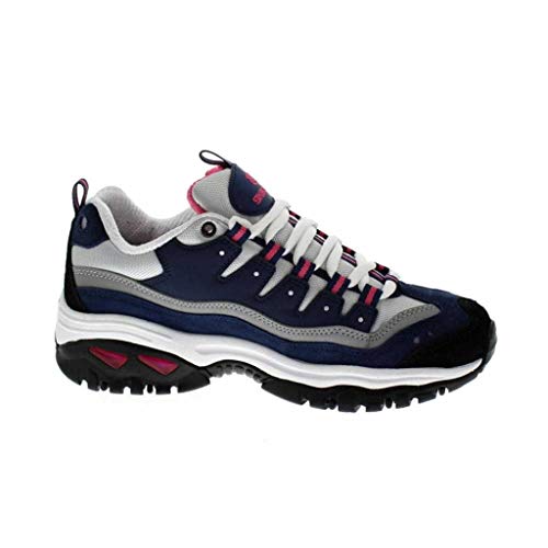 Skechers Skechers Women's Energy-Wave Linxe Sneaker, Navy/Hot Pink, 8.5 Wide
