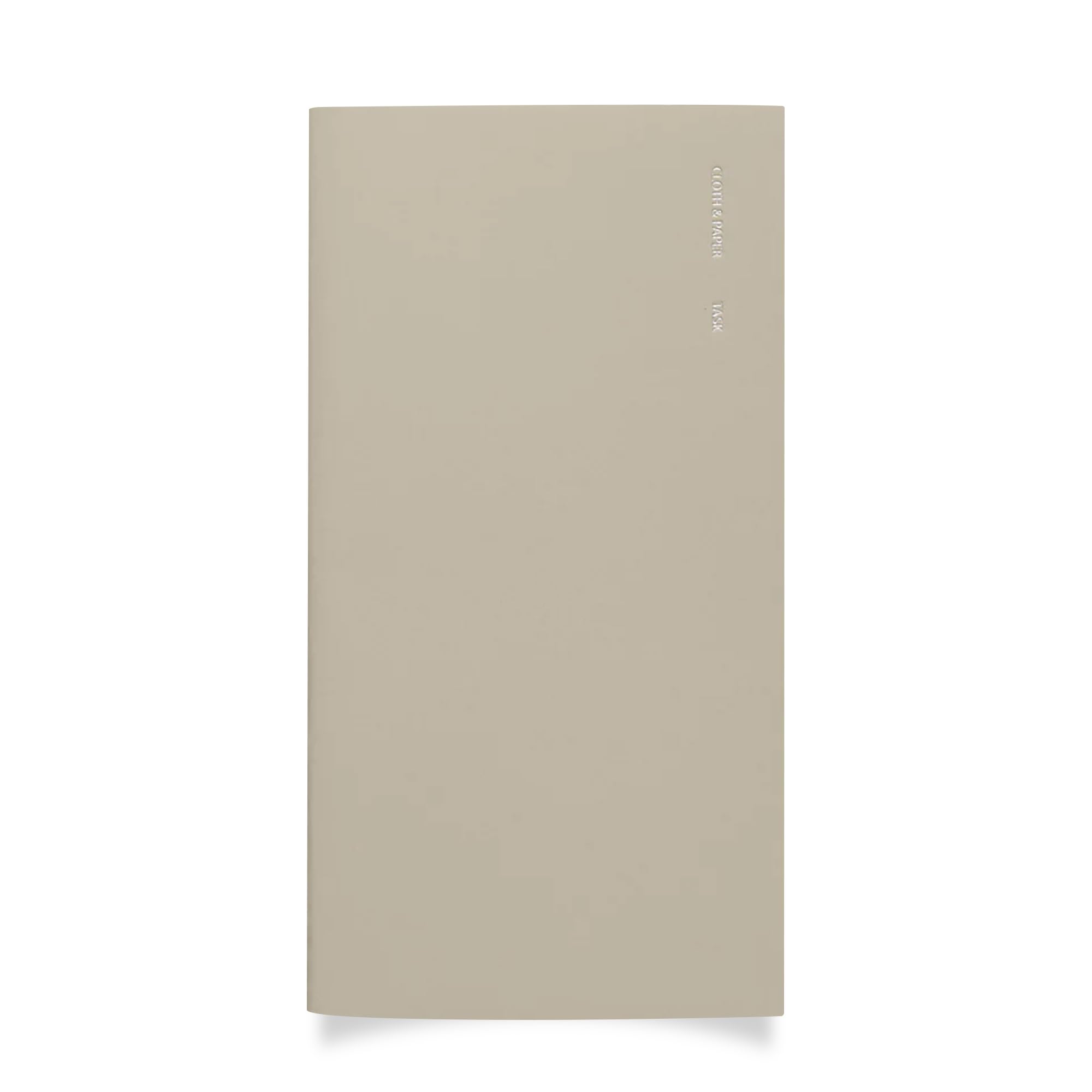 Cloth & Paper Reise-Notizbuch | Aufgabenplaner - Ristretto | Pocket Plus To-Do-Listen-Planer Notizbuch 8,1 x 15,2 cm | Produktivitätsplaner für Aufgaben, Prioritäten, Listen & Tagesplanung