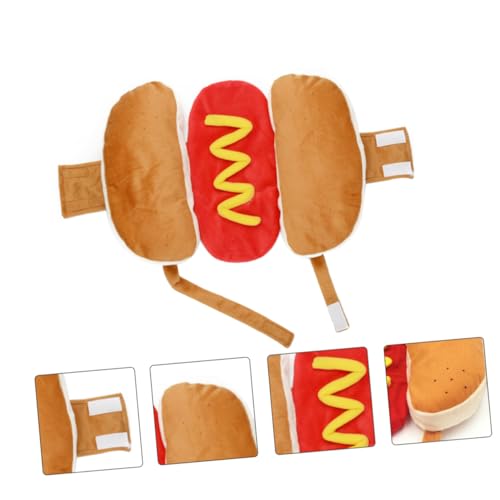 Disfraz para Perros y Gatos Hot Dog Burger Talla M miniatura 3