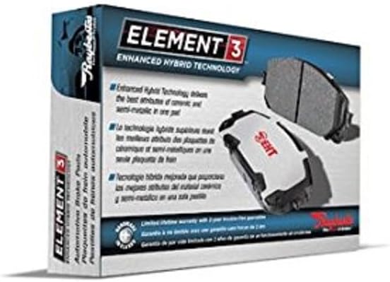 Raybestos EHT1049 Enhanced Technology Friction Pads Brake Pad Set