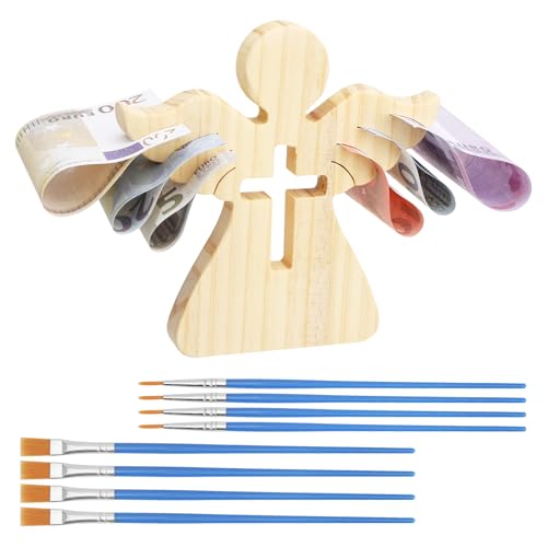 【Adatto per Molte Occasioni】Questo angelo custode in legno è perfetto come regalo di cresima per ragazzi e ragazze. Non è solo un regalo emozionale, ma anche una significativa decorazione in legno. L'angelo custode è anche una bella decorazione per salotti, feste, camere da letto o stanze dei bambini
