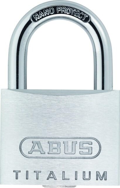 Vorhängeschloss ABUS 64 Titalium 40 Dreibettzimmer für draußen