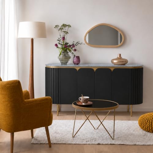 The Attic Carlston Large Sideboard, Multipurpose Cabinet for Kitc...
