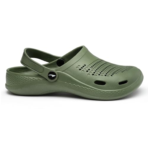 Image of ASIAN Men's AGC-11 Trendy Stylish Fashionable Clogs | Sandals with Lightweight Regular wear Casual Clogs with Ultra Soft & Flexibility Technology Clogs for Men's & Boy's