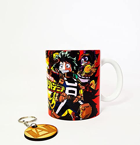 Mug + Keyring - My Hero Academia - Anime, White - Image 3