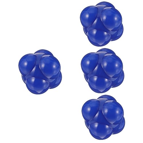 BESPORTBLE 4 Piezas Pelota De Entrenamiento Ágil Balón De Fútbol Pelota De Yoga Deportes Piscina Juegos De Cesped Pelota De Embarazo De Pickleball Fútbol Americano Blue Gel De Sílice