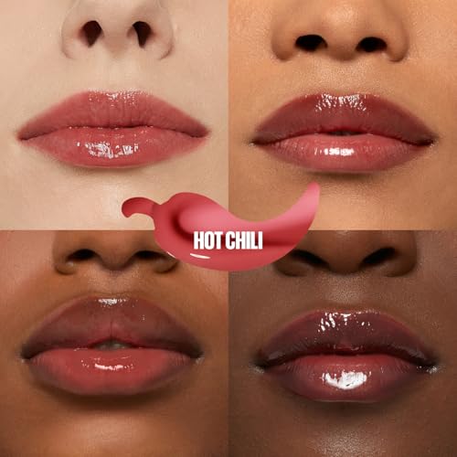 Image of Maybelline New York Lifter Plump, Plumping Lip Gloss, Hot Chili | 30% Instantly Plumper Look