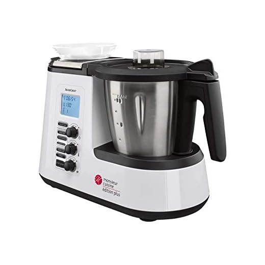 Monsieur Cuisine Edition Plus Silvercrest Noir Argent