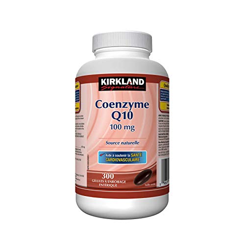 Kirkland Coenzyme Q10, 100Mg, 300 Enteric Coated Softgels #TOP1
