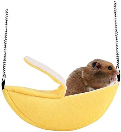 STARROP Hamster Bed, House Hammock Small Animal Bed House Cage Nest Hamster Accessories for Sugar Glider Hamster Small Bird Pet