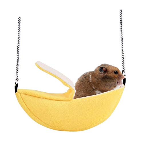 Starrop Hamster Bed, House Hammock Small Animal Bed House Cage Nest Hamster Accessories For Sugar Glider Hamster Small Bird Pet #TOP10