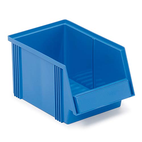 Bacs à roulement plastique 186x300x156 mm Trespass bleus empilables
