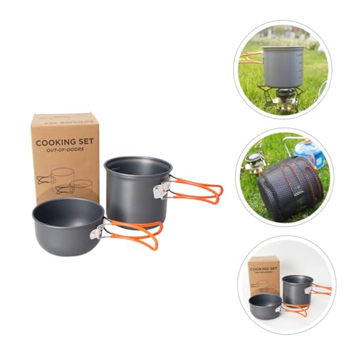 Kit ustensiles cuisine extérieur léger pour éviter les brûlures en camping avec cette casserole - 5