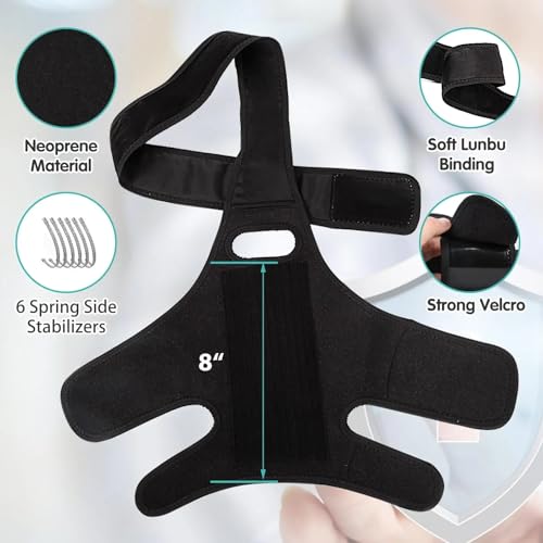 Image of Dog Knee Brace for ACL & Ligament Injuries | Adjustable Back Leg Support & Compression Wrap | Helps with Patella Dislocation, Osteoarthritis & Sprains | Multifunctional Protection (Large)