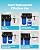 AQUA CREST 10"x 4.5" Whole House Carbon Water Filter, Iron & Manganese Reducing Cartridge for Well Water, Replacement for GE GXWH40L, FXHTC, Ispring, Culligan® RFC-BBSA, Whirlpool®, 5 Micron