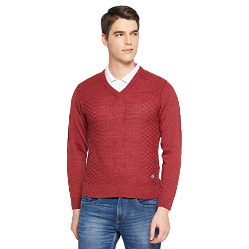 Image of Duke Men's Acrylic Blend Casual Sweater