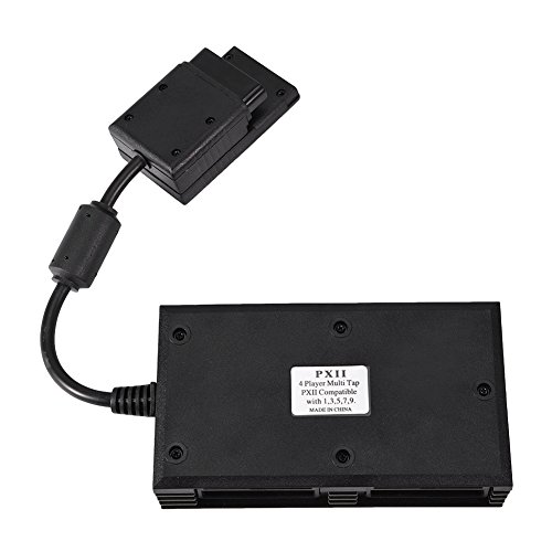 Multitap para adaptador de controle PS2, adaptador de jogo multiplayer multi-toque para Playstation