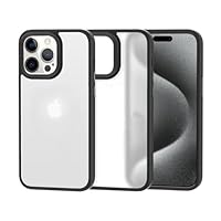 Amazon.co.jp: MuZiF iPhone 15 用 ケース 半クリア 半透明